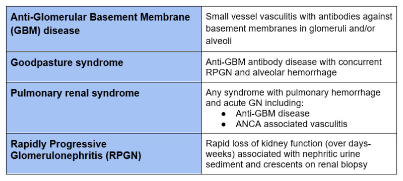 Anti Glomerular Basement Membrane Disease | BCNephro