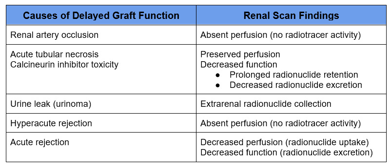 Graft Function